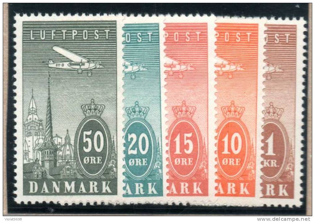 DANEMARK : PA N° 6/10 ** - Posta Aerea