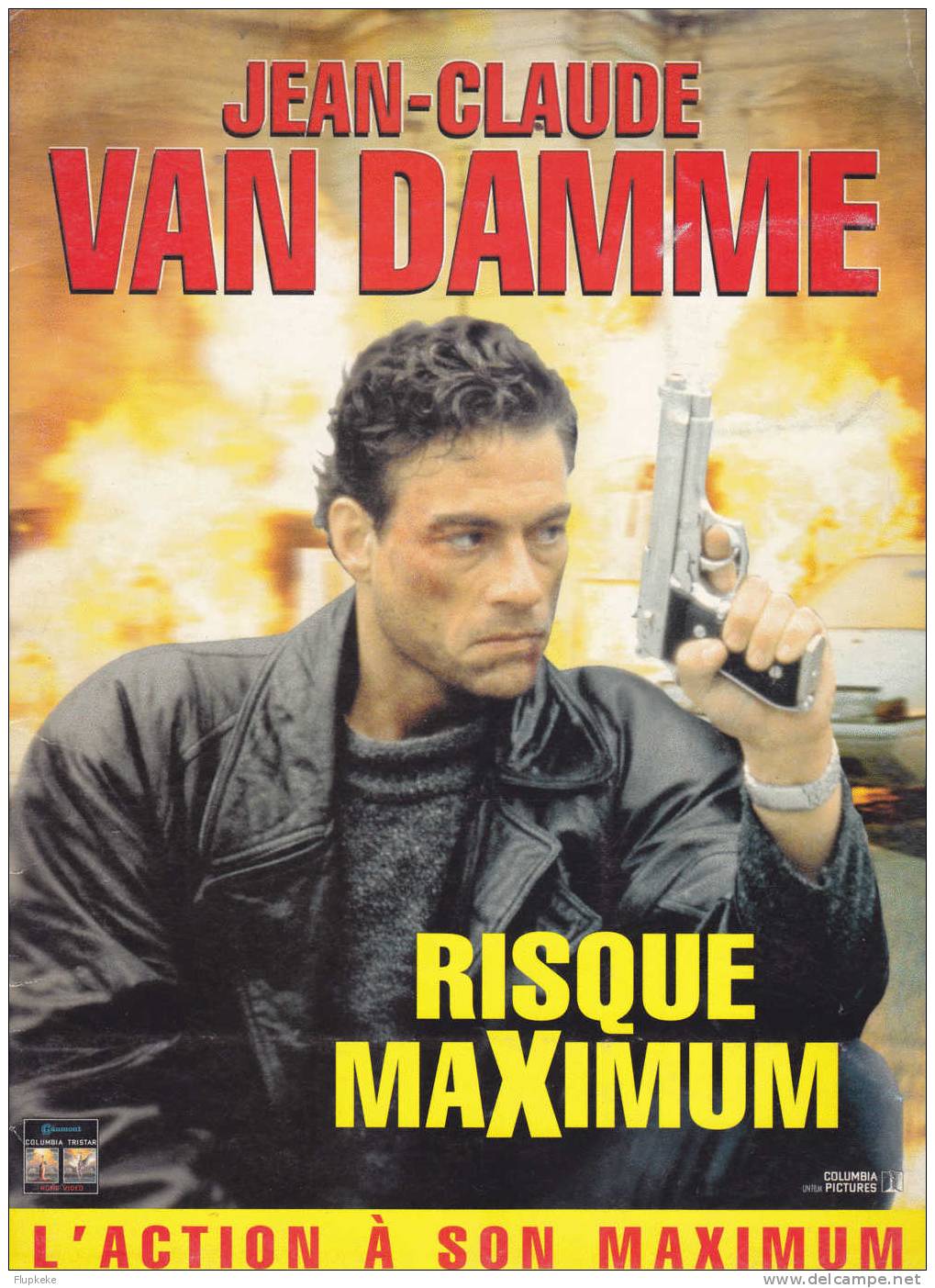 Dossier De Presse 4 Novembre 1997 Risque Maximum Jean-Claude Van Damme Sortie VHS  Et Laser Disque - Cinéma/Télévision