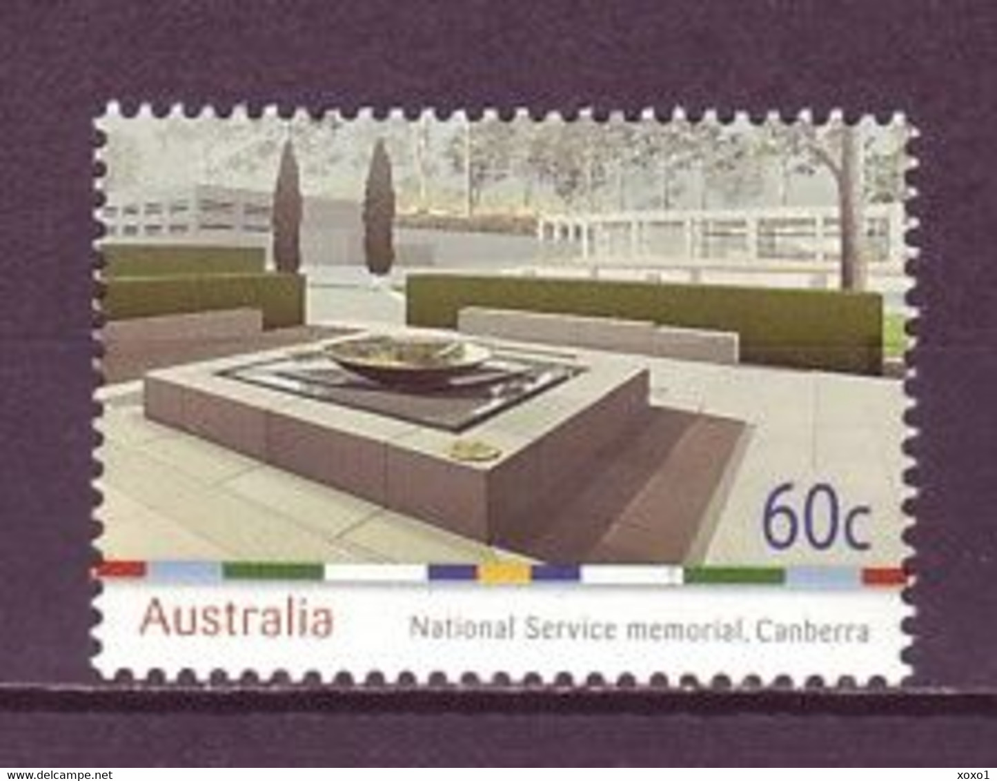 Australia 2010 MiNr. 3459 Australien National  Service Memorial Canberra 1v MNH**   1,20 € - Ongebruikt