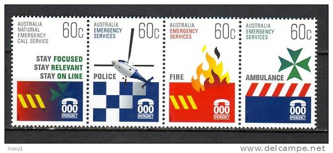 Australia  Australien 2010 Services 4v MNH** O94 - Helicópteros