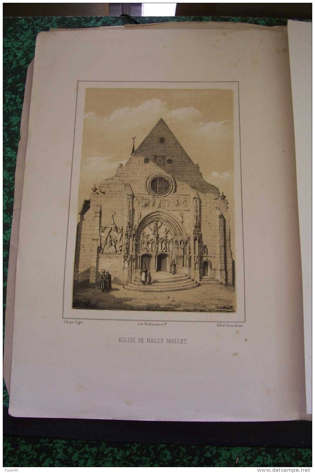 Eglises,chateaux,beffrois       Et Hôtels De Ville Les Plus Remarquables  ,église De Mailly - Picardie - Nord-Pas-de-Calais