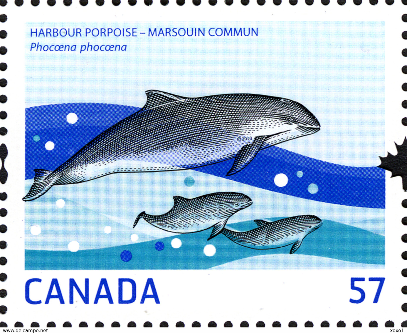 Canada 2010 MiNr. 2636 - 2637 (Block 128) MARINE MAMMALS DOLPHINS Joint Issue Sweden 2v+1bl MNH** 4.90 € - Dolphins
