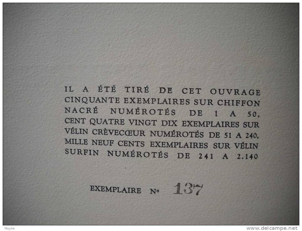 LES PARADIS ARTIFICIELS - Par Ch. BAUDELAIRE -  DROGUE - Haschisch - Opium - Etc  E.O.numérotée - Illustrée - - Fantásticos