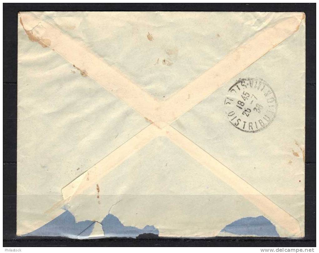 CAMEROUN 1938 Usages Courants Obl. S/Lettre Recommandée Par Avion Foumban/Paris - Lettres & Documents