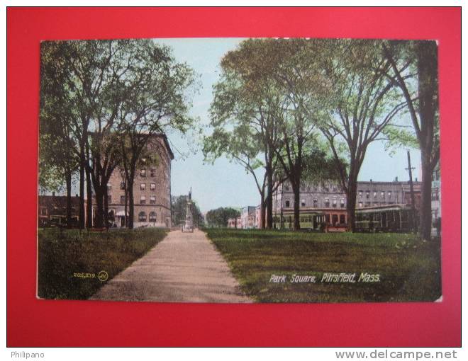 Worcester  Ma  City Hall & Main Stret , Trolley  1909 Cancle    , ====   =ref  209 - Worcester