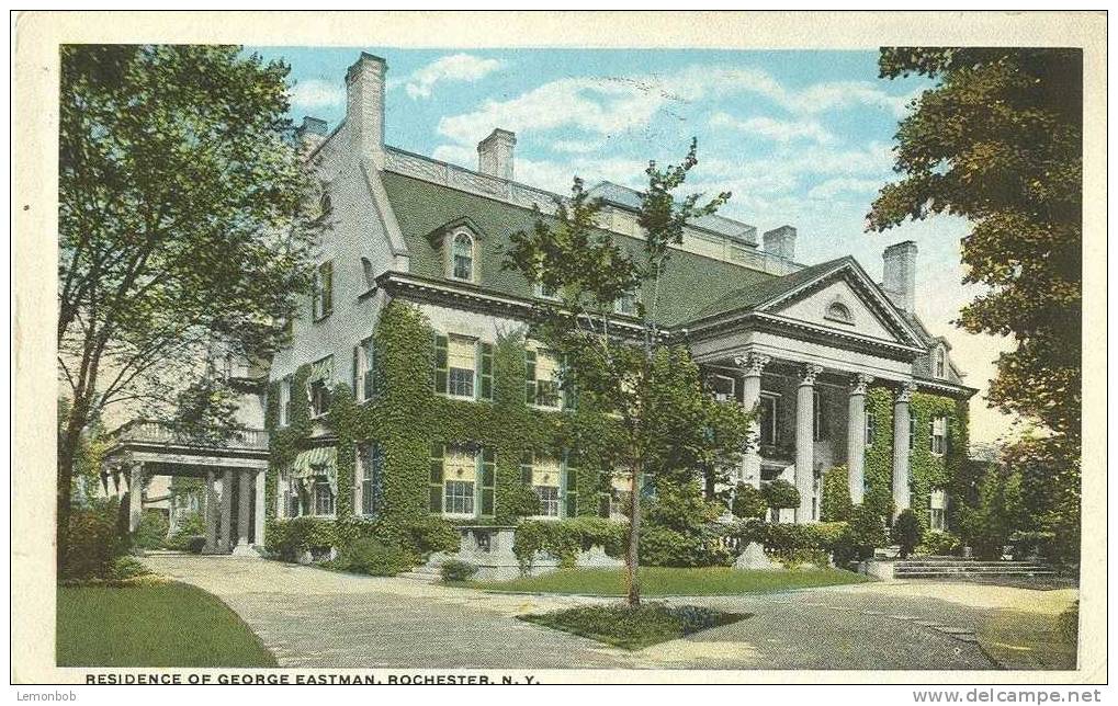 USA – United States – Residence Of George Eastman, Rochester, New York Early 1900s Used Postcard [P3835] - Rochester