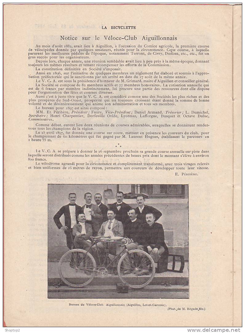 Véloce - Sport Et Bicyclette - Revue Hebdomadaire Illustrée - - Cyclisme