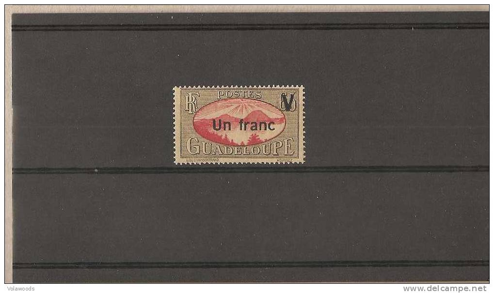 Guadalupe - Y&T N° 168 MNH * G - Unused Stamps