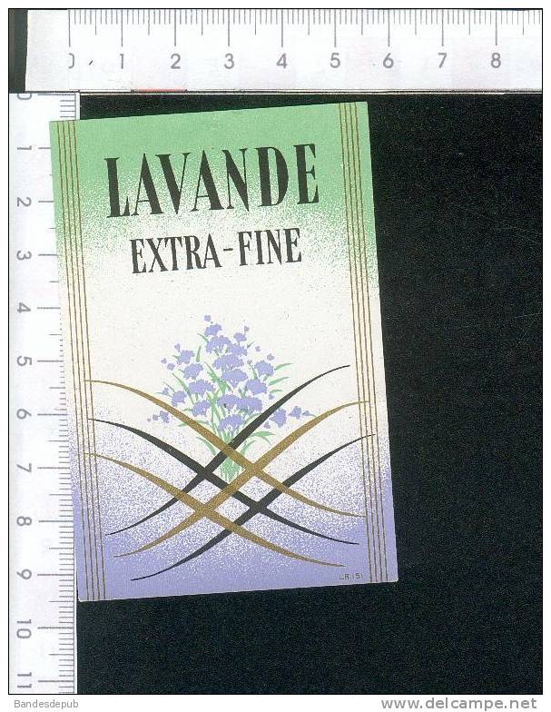 Parfumerie Lavande étiquette - Etiquetas