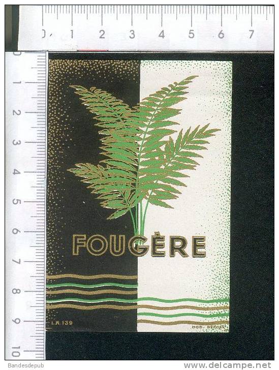 Parfumerie Fougère étiquette - Labels