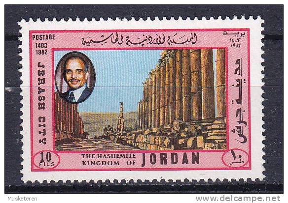 Jordan 1982 Mi. 1207     10 F Ruinen Von Jerash MNG - Giordania