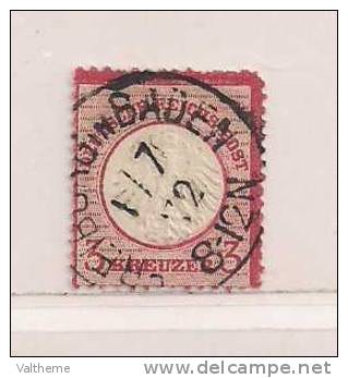 ALLEMAGNE   ( ALL - 53 )  1872   N° YVERT ET TELLIER   N° 9 - Used Stamps