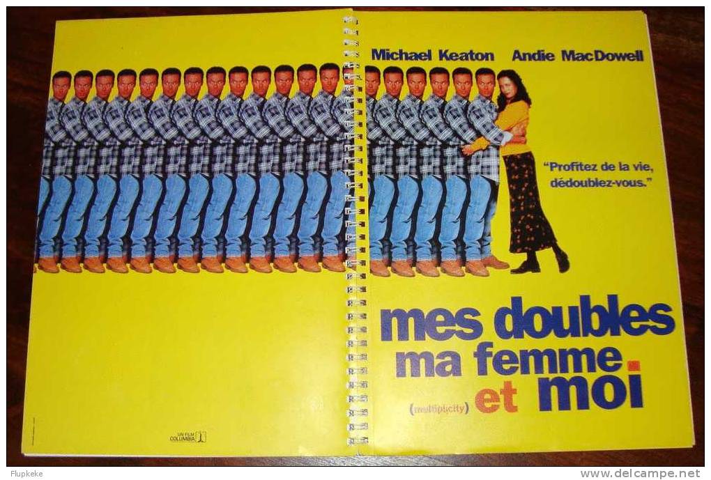 Dossier De Presse 11 Septembre 1996 Multiplicity Mes Doubles Et Moi Michael Keaton Andie MacDowell Columbia - Cinéma/Télévision