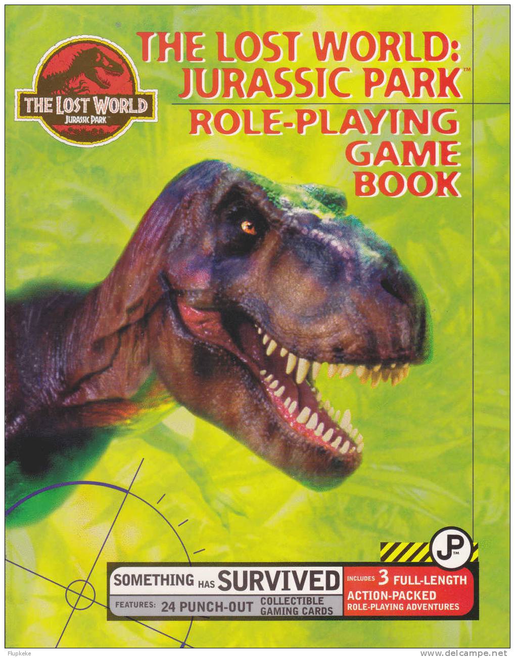 The Lost World Jurassic Park Role-Playing Game Book Includes 3 Full-length Action-Packed Role-Playing Adventures - Other & Unclassified