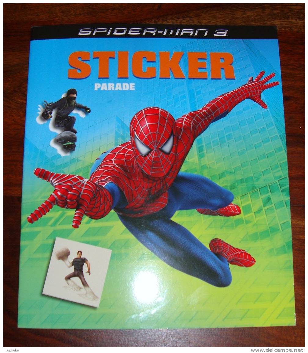 Spider-man 3 Sticker Parade Deltas Chantecler 2007 (stickers + Album à Colorier - Kleur-Book Sans Texte) - Altri & Non Classificati