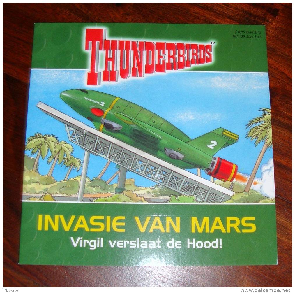 Thunderbirds Invasie Van Mars Virgil Verslaat De Hood Bridge Publishing Carlton Book 2001 - Cartoons