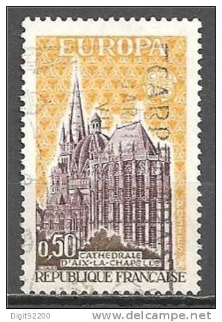 1 W Valeur Oblitérée, Used - FRANCE - Cathédrale D´Aix La Chapelle * 1972 - N° 9999-2 - 1972