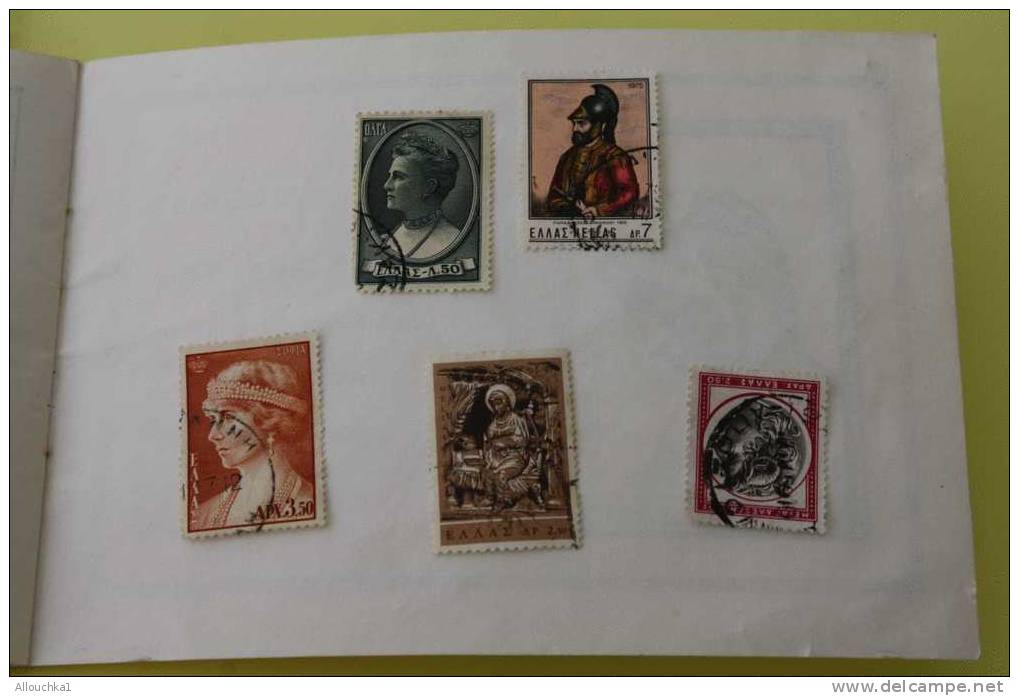 JOLI ALBUM DE 45 TIMBRES STAMPS  Oblitérés & NSG -- GREEK GREECE Gréce  THEME DIVERS WAR 1940/4