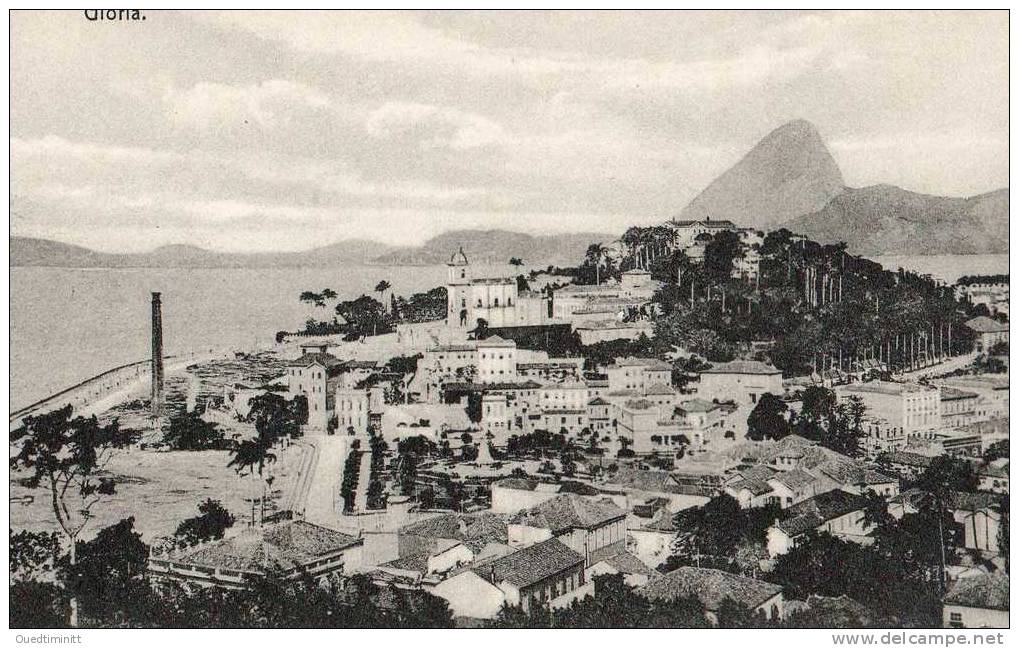 Brésil.Rio De Janeiro.Gloria.photo Marc Ferrez Non Signée. - Rio De Janeiro