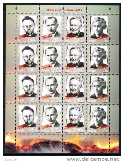 POLAND 2009 MICHEL NO 4408-11 II  MS MNH - Unused Stamps
