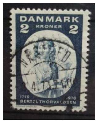 1970 Denmark B.Thorvaldsen Used/gebruikt - Used Stamps