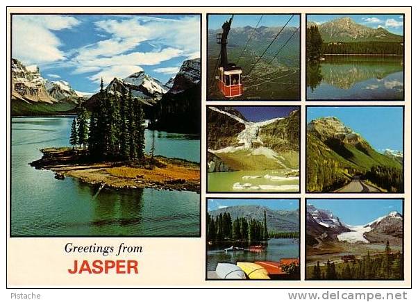 Greetings From Jasper National Park - Parc National - Nature Wildlife - Neuve - État TB - 2 Scans - Jasper