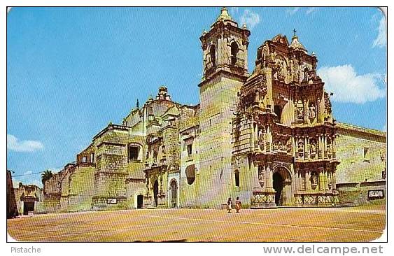 Oaxaca Oax Mexico Mexique - Basilica Soledad - Église Church - Écrite Timbrée - 2 Scans - Mexico