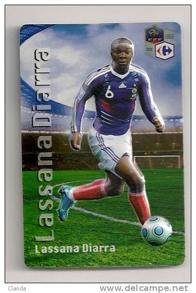 3 CN MAGNET CARREFOUR - FOOTBALL - LASSANA DIARRA - Sport