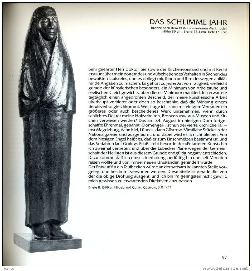 Ernst Barlach 1870-1938 Meisterwerke - Malerei & Skulptur