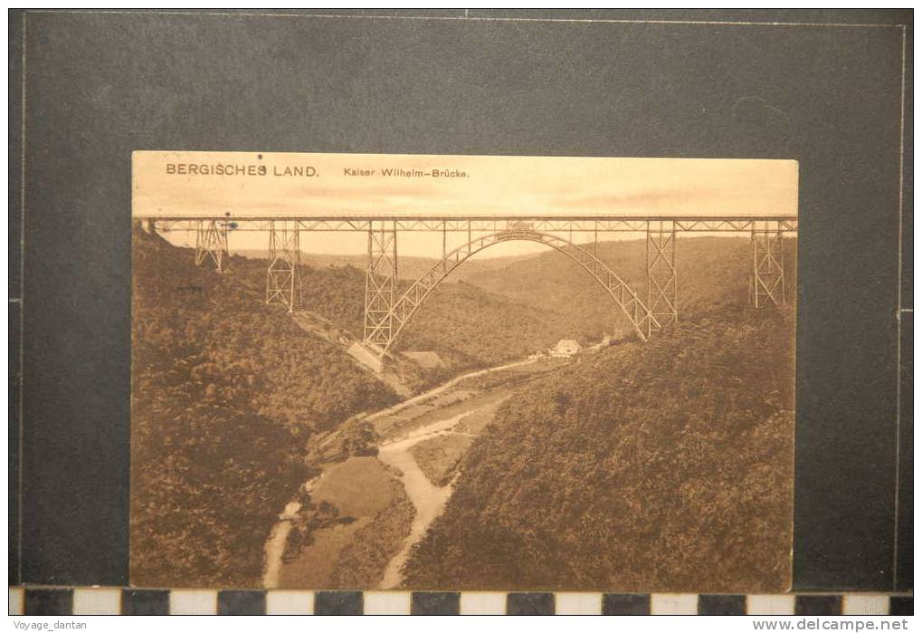 BERGISCHES LAND  KAISER WILHEIM BRUCKE   TRANSPORTS TRAINS - Bergisch Gladbach