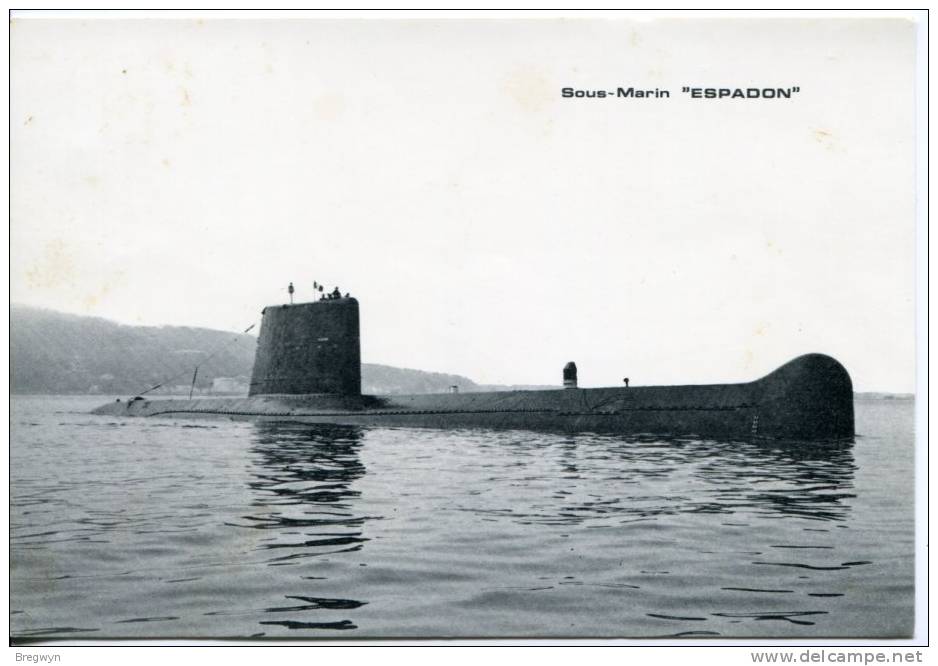 CPM Sous-marin "Espadon" - 1er Sous-marin Ouvert Au Public Base De Saint-Nazaire - Unterseeboote