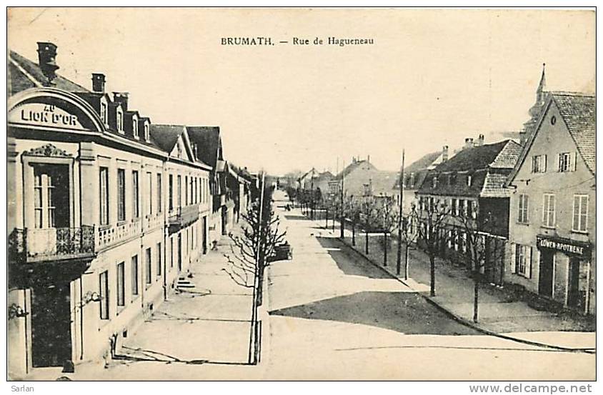 67 , BRUMATH , Rue De Hagueneau , *106 11 - Brumath