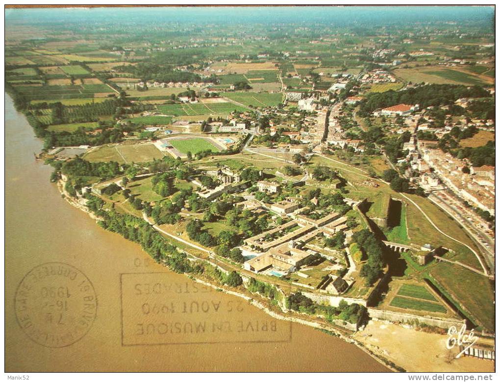 33 - BLAYE - Vue Générale (aérienne). - Blaye