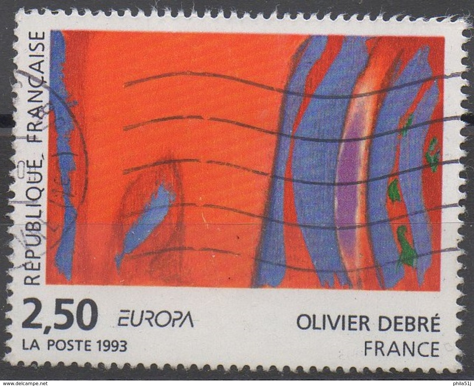 FRANCE  N°2797___OBL  VOIR  SCAN - 1993