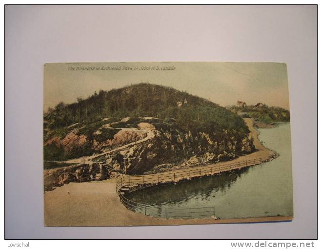 St.John. - The Mountain In Rockwood Park. (30 - 8 - 1907) - St. John