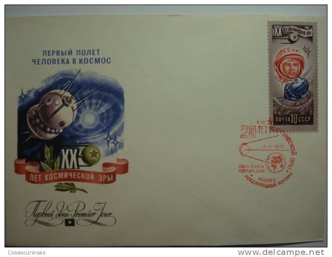 36 SPACE ESPACIO   FDC SPD RUSIA RUSSIAN RUSSIA URSS CCCP    COVER LETTRE CARTA - FDC