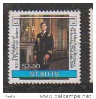 St.Kitts 1986 MNH Royal Wedding - St.Kitts And Nevis ( 1983-...)