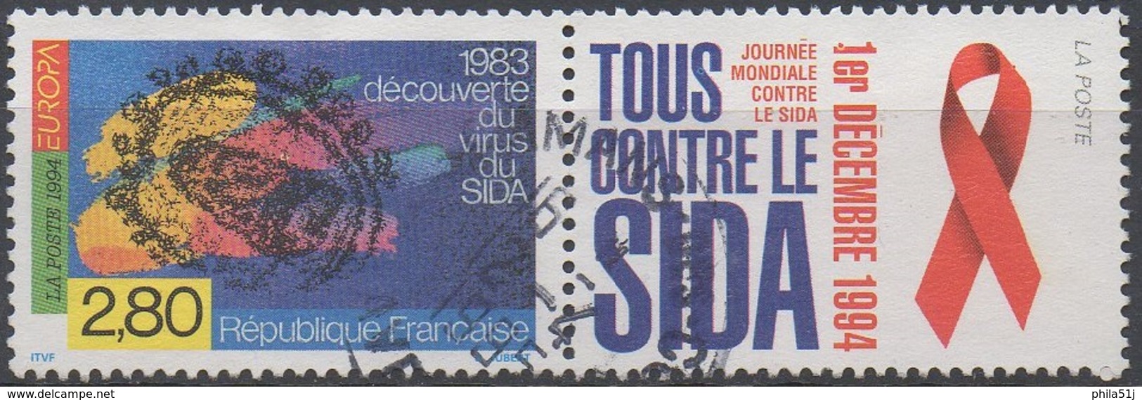 FRANCE  N°2916__OBL VOIR SCAN - 1994