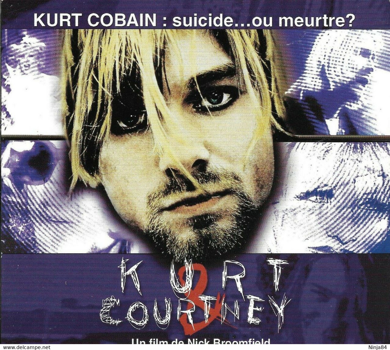 D-V-D  Kurt Cobain / Nirvana  "  Suicide...ou Meurtre  " - DVD Musicaux