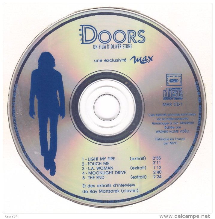 CDM  The Doors  "  Light My Fire  "  Promo - Collector's Editions