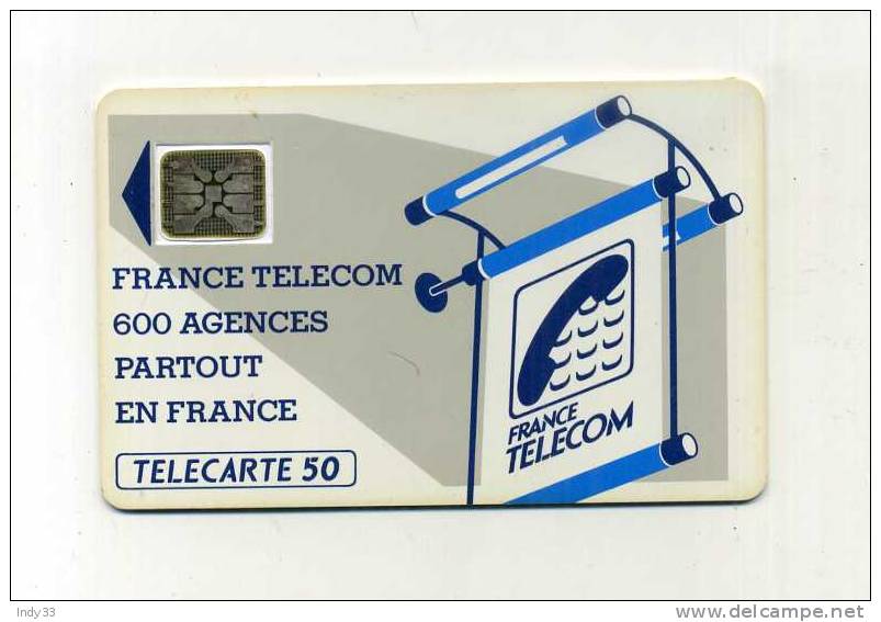 - FRANCE TELECARTE 600 AGENCES . - 600 Agences