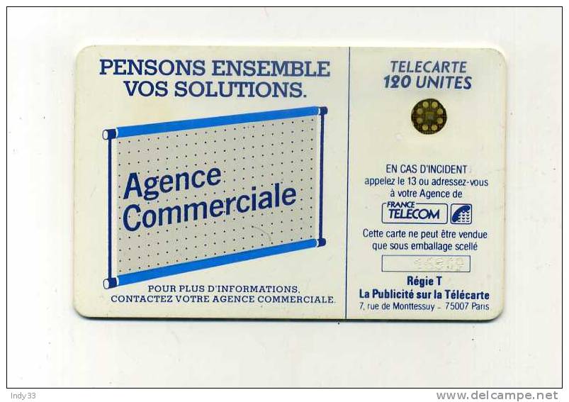 - FRANCE TELECARTE 600 AGENCES . - 600 Agences