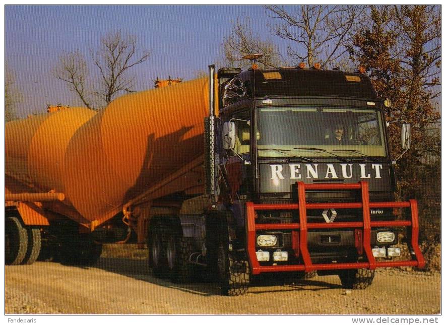 CAMION    // RENAULT  //  RENAULT R 360 T  6/4  // - Transporter & LKW