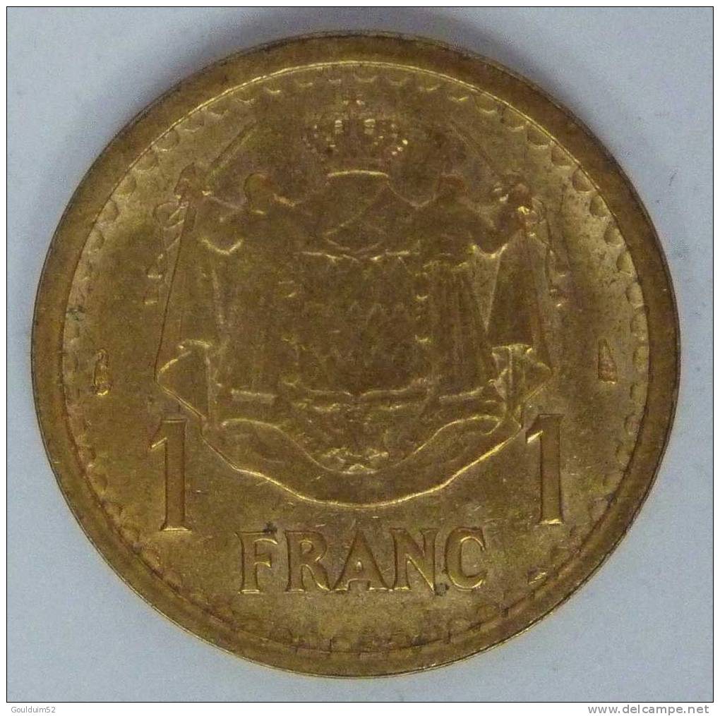 1 Franc 1943    Louis  II - 1922-1949 Louis II.