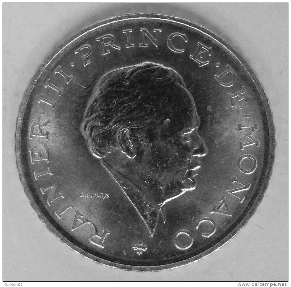 2 Francs 179    Monaco  Rainier III - 1960-2001 Nieuwe Frank