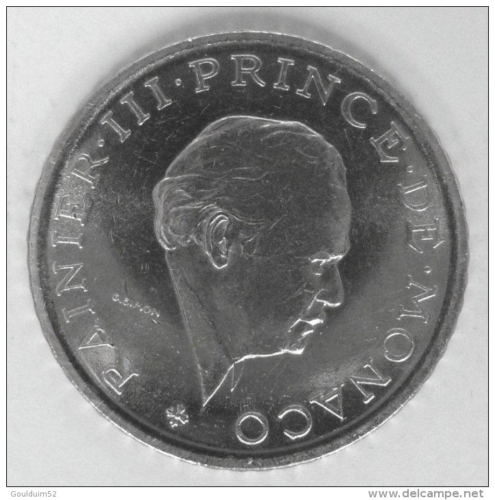 2 Francs 1982    Monaco  Rainier III - 1960-2001 Francos Nuevos