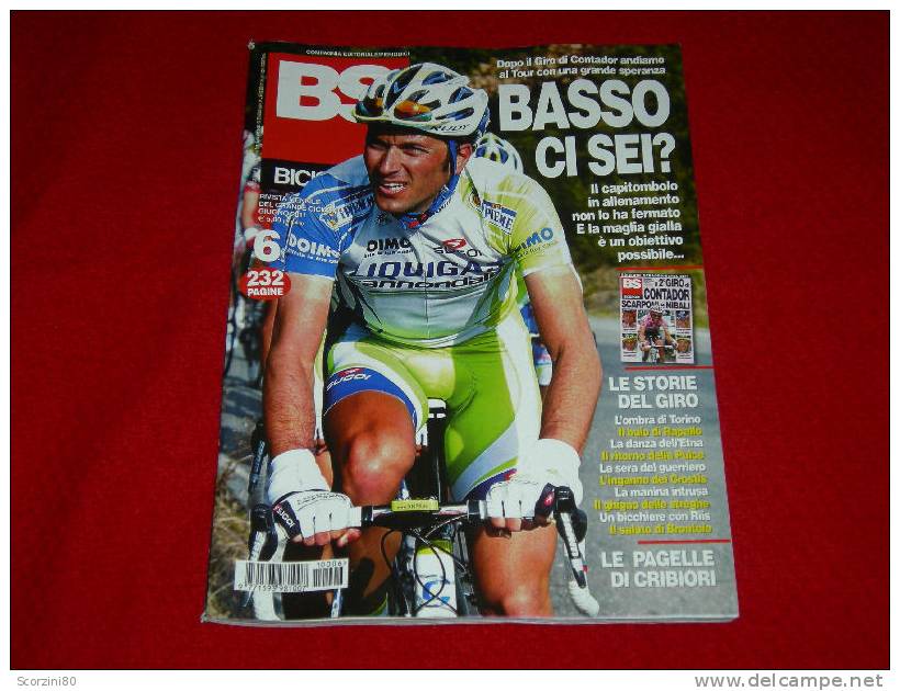 BS Bicisport 2011 N° 6 Giugno (Ivan Basso) - Deportes