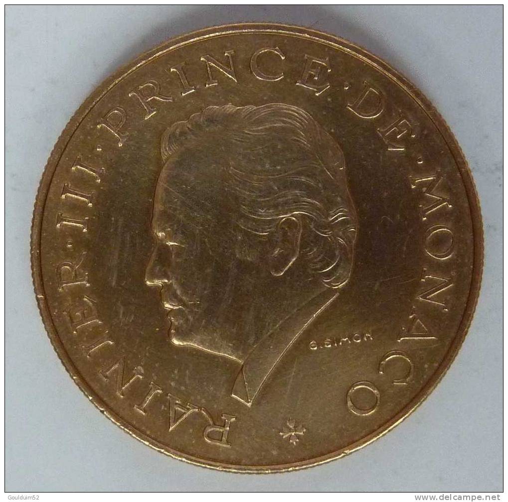 10 Francs  1975    Monaco  Rainier III - 1960-2001 Nouveaux Francs