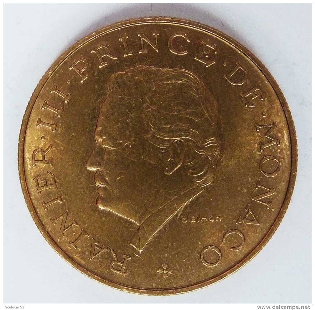 10 Francs 1982    Monaco  Rainier III - 1960-2001 Nieuwe Frank