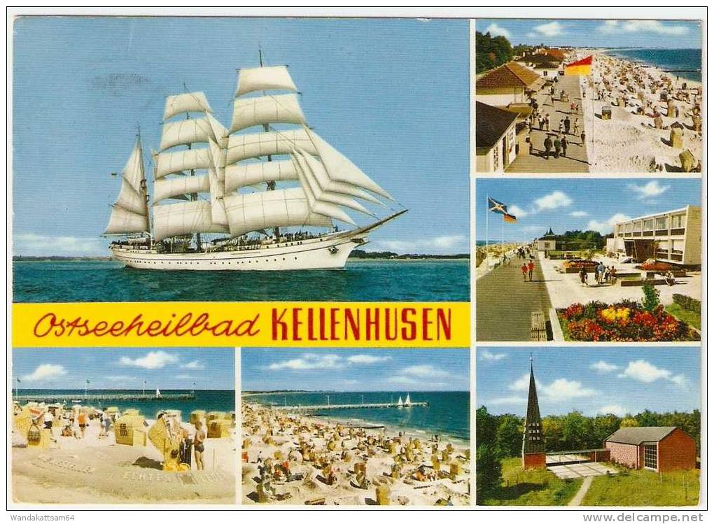 AK Ostseeheilbad Kellenhusen 24.7.67 - 18 KELLENHUSEN (OSTSEE) See - Sonne - Wald Nach Göttingen Mit 1 X 20 Pf DEUTSCHE - Kellenhusen